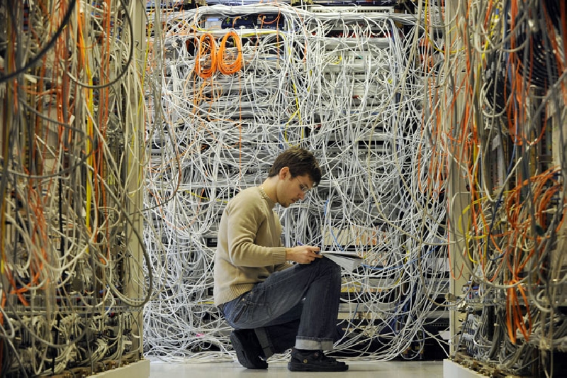 crazy server room